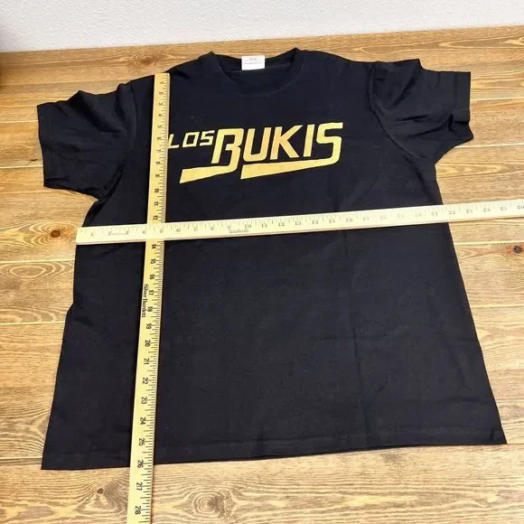 Canvas Los Bukis Una Historia Cantada Tour 2021 Black T Shirt Size M - Picture 3 of 5